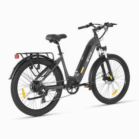 Vélo Électrique DYU C1 26 Pouces 25km/h - Moteur 250W Batterie 36V10Ah Freins à Disque - Gris Bleu