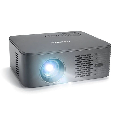 Vidéoprojecteur GELEIPU X5 - Résolution 1080P Luminosité 300 ANSI Contraste 2000:1 - Noir
