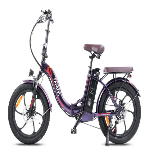 Vélo Électrique FAFREES F20 Pro | Moteur 250W Batterie 648WH Autonomie 80KM | Violet éblouissant