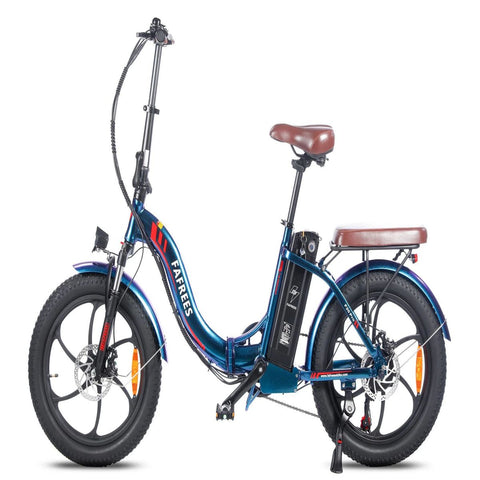 Vélo Électrique FAFREES F20 Pro | Moteur 250W Batterie 648WH Autonomie 80KM | Bleu éblouissant