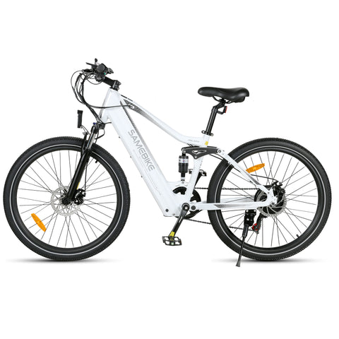 Vélo électrique SAMEBIKE XD26 - moteur 750W batterie 48V14AH autonomie 45KM freins à disque mécaniques - Blanc