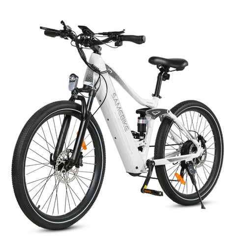 Vélo électrique SAMEBIKE XD26 - moteur 750W batterie 48V14AH autonomie 45KM freins à disque mécaniques - Blanc