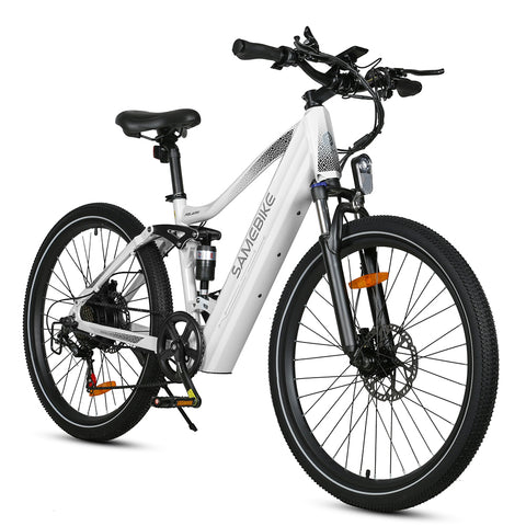 Vélo électrique SAMEBIKE XD26-II - moteur 750W batterie 48V14AH autonomie 45KM freins à disque hydrauliques - Blanc